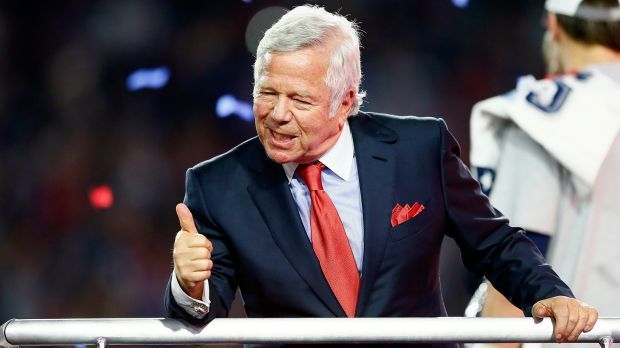 DFS stakeholder: New England Patriots owner Robert Kraft holds equity in DFS site DraftKings. (Image Kevin C. Cox / Getty NA)