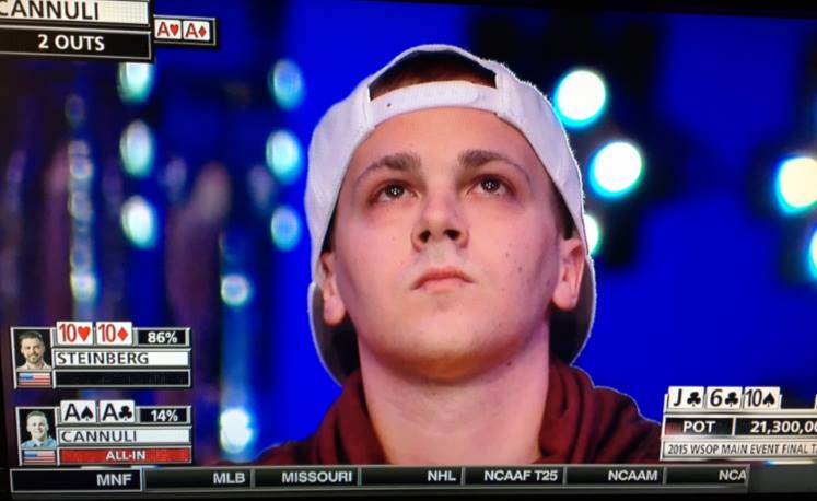 Thomas Cannuli November Nine WSOP 2015