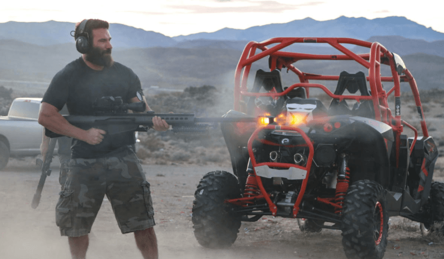 Dan Bilzerian shoots for Donald Trump 2016