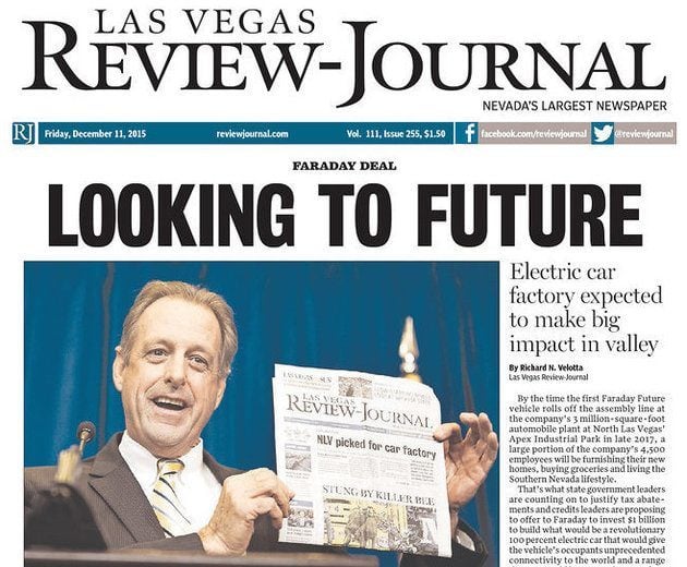 Las Vegas Review-Journal mystery buyer