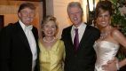 Trump Clinton 2005 wedding