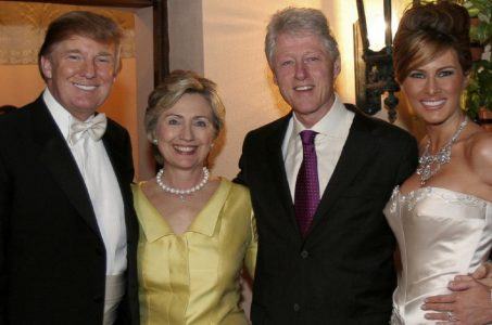 Trump Clinton 2005 wedding