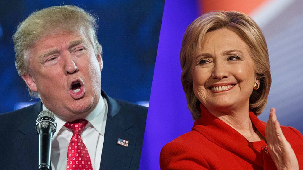 Donald Trump Hillary Clinton presidential campaign betting