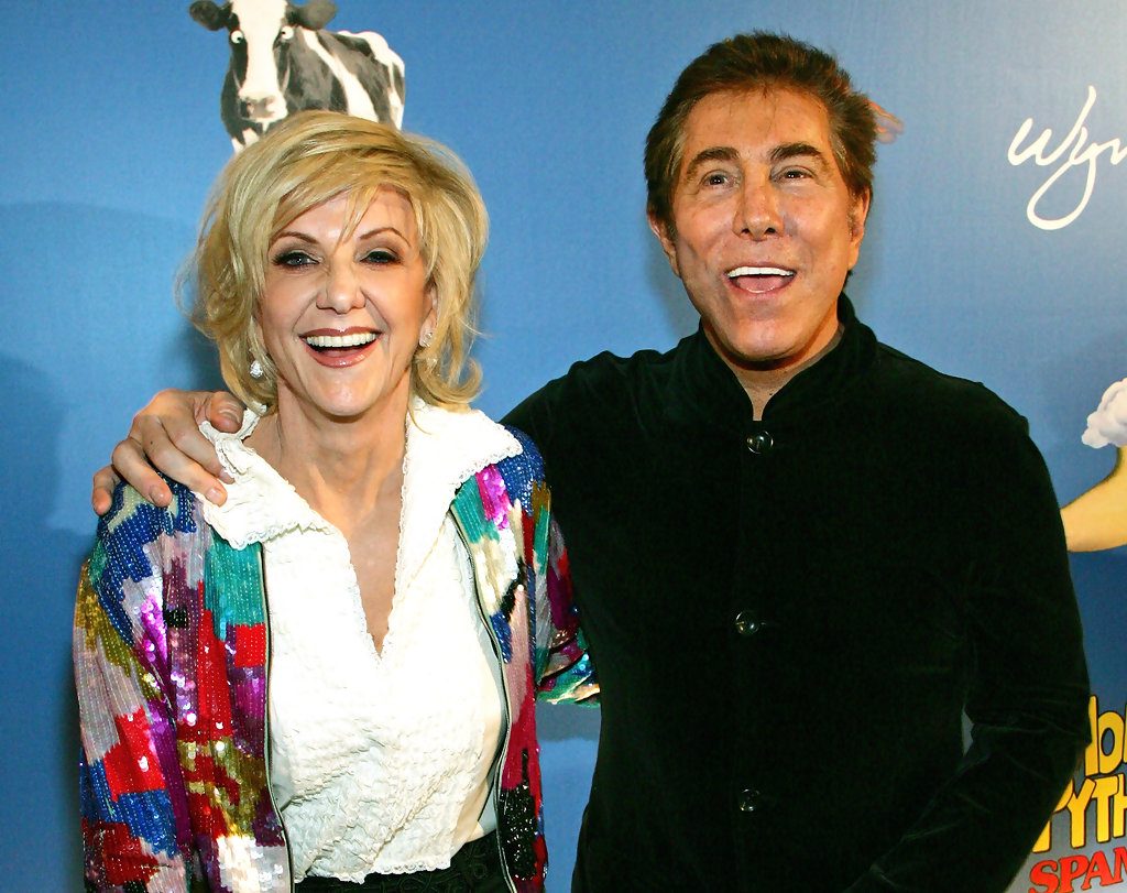 Steve Wynn with his ex-wife Elaine Farrell Pascal