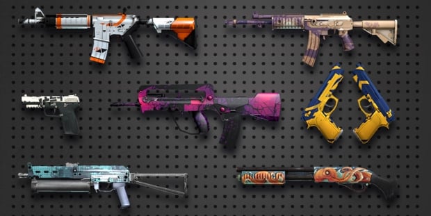 Counter-Strike skins virtual gambling market 