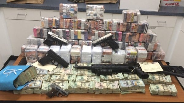 Delaware money laundering heroin bust casinos