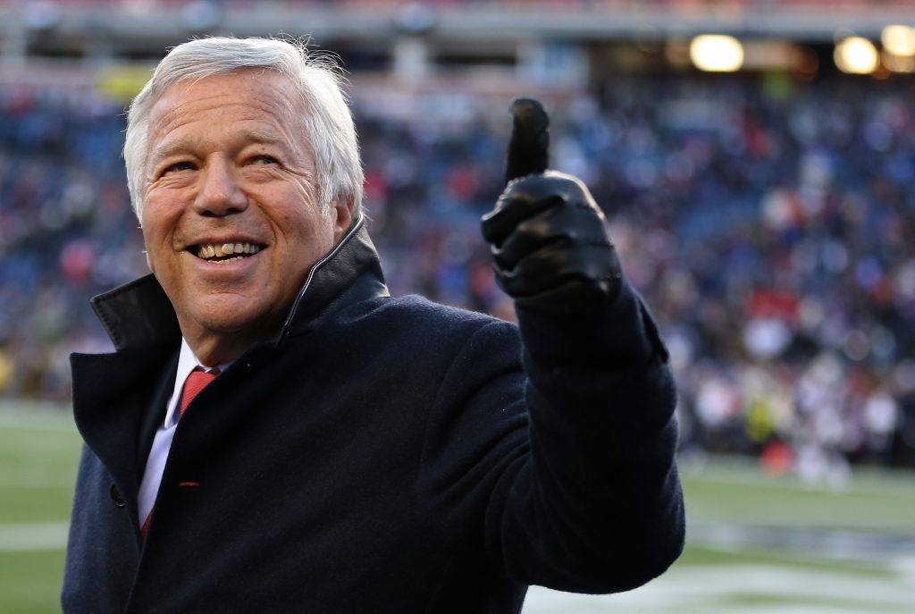 Robert Kraft supports Las Vegas Raiders