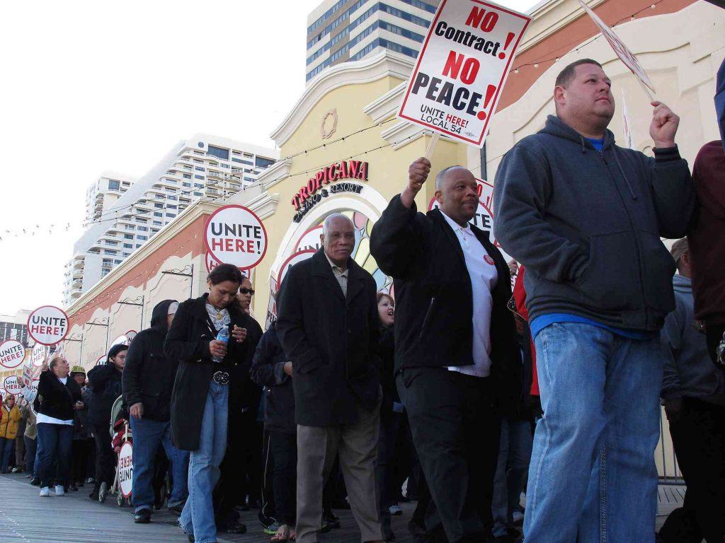 Atlantic City strike UNITE HERE Caesars