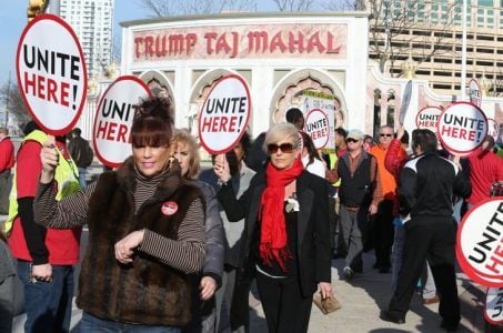 Atlantic City casino workers strike