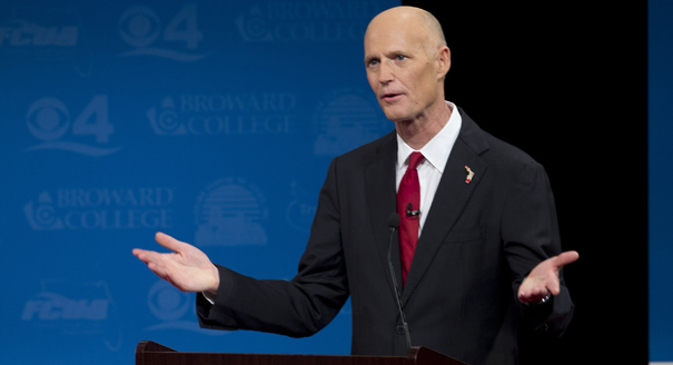 Florida card games Governor Rick Scott 