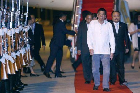 Philippines President Rodrigo Duterte China G20 Summit