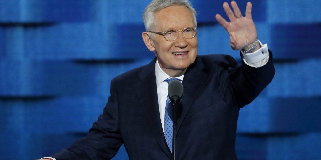 Gambling lobbyists Nevada Senator Harry Reid