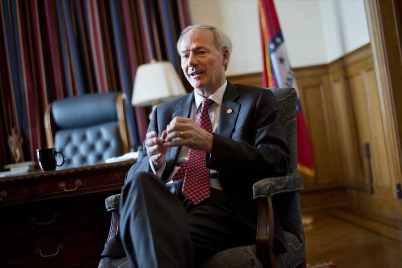 Arkansas casino measure Governor Asa Hutchinson