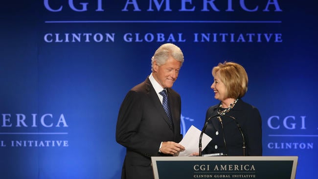 candidates' foundations Clinton Trump Foundation