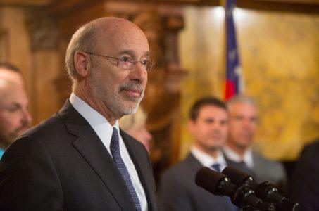 Pennsylvania towns casino tax Tom Wolf