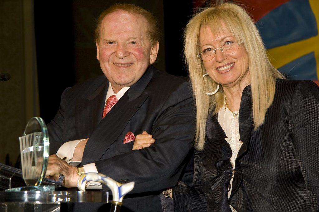 Sheldon and Miriam Adelson anti-marijuana stance