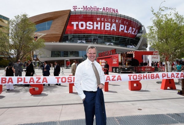 Las Vegas NBA Jim Murren T-Mobile Arena