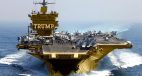 Donald Trump USS Enterprise fake news
