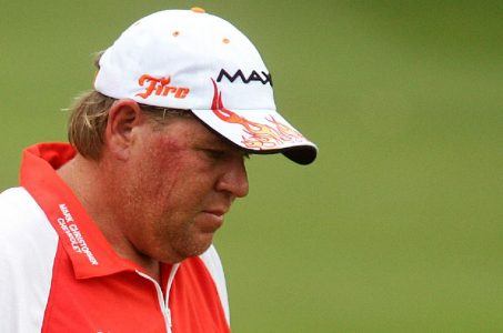 John Daly threw $55,000 off a bridge.