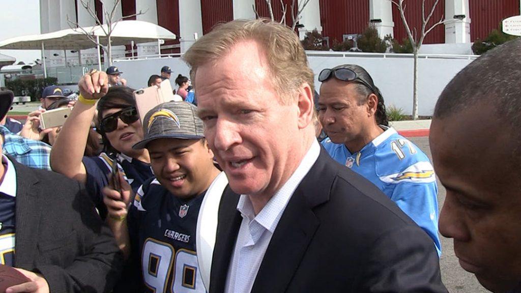 Roger Goodell Oakland Raiders Las Vegas