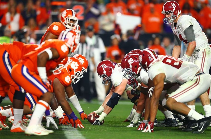 Point Spread Clemson Vs Alabama