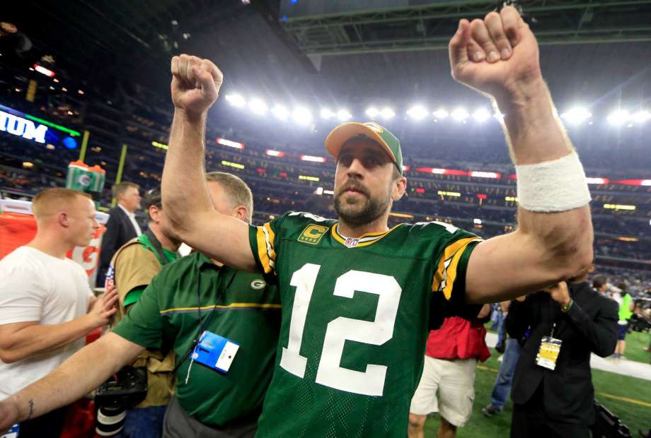 Vegas sportsbooks Aaron Rodgers NFL Playoffs