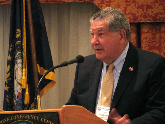New Hampshire Senator Lou D’Allesandro presents 19th casino bill. 