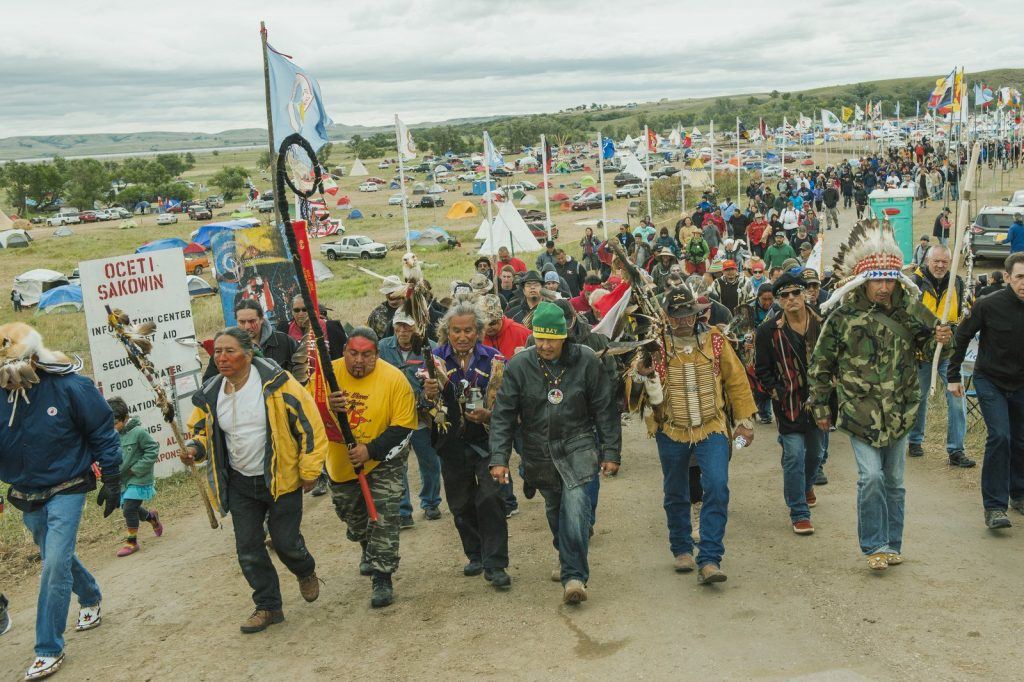 Standing Rock Sioux Prairie Knights casino North Dakota pipeline