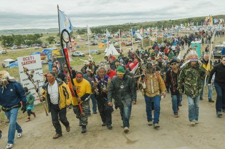 Standing Rock Sioux Prairie Knights casino North Dakota pipeline