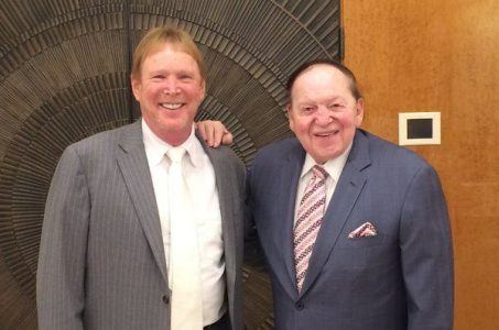 Mark Davis and Sheldon Adelson have fallen out of Raiders Vegas move