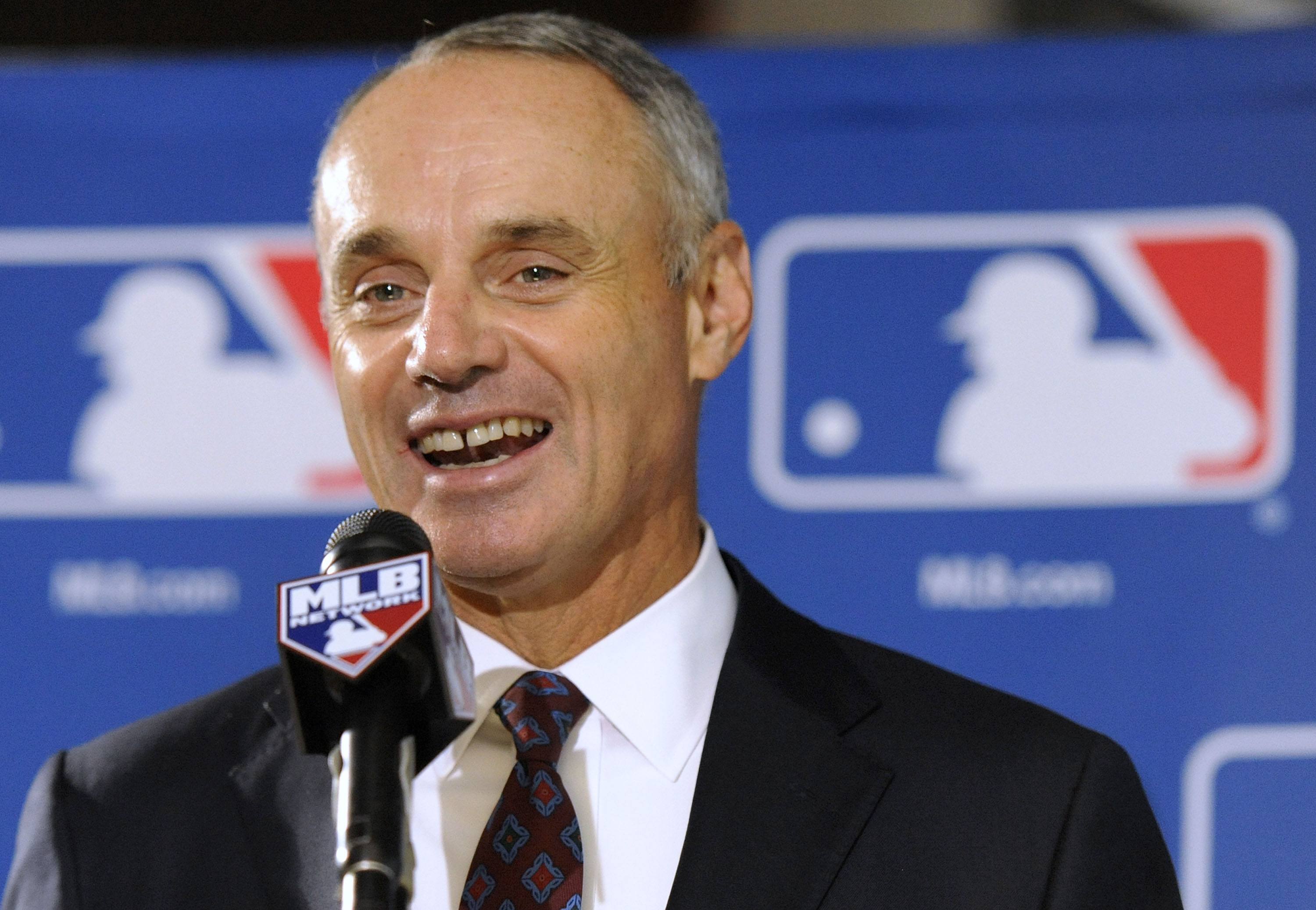 Las Vegas professional sports MLB Rob Manfred