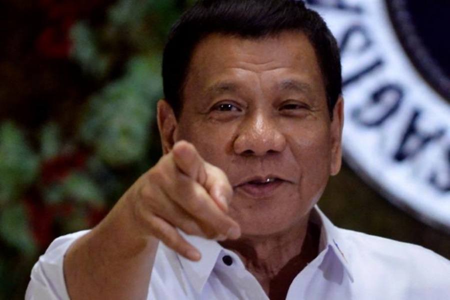 Philippines President Duterte gambling