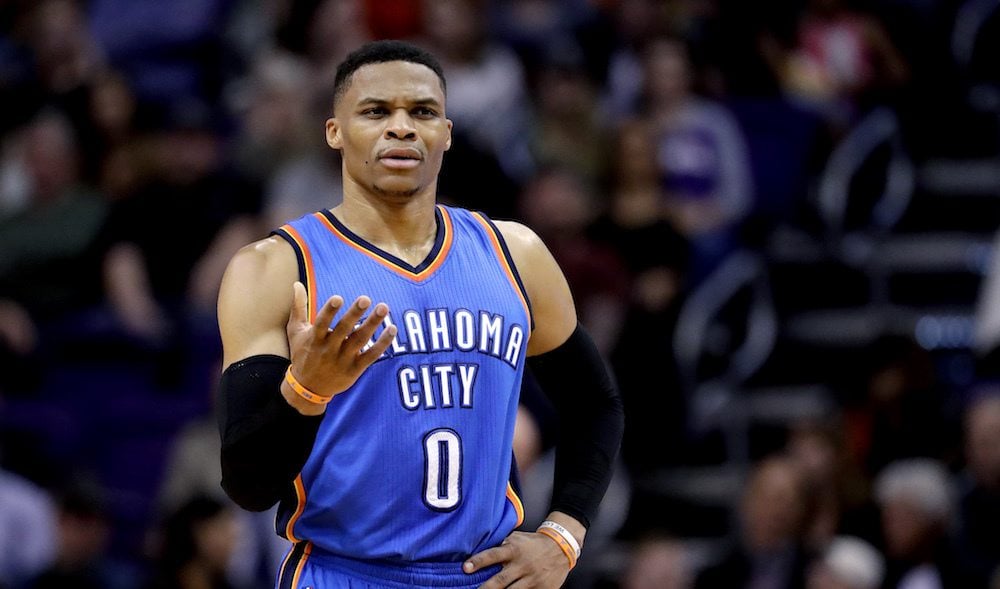 NBA MVP sportsbook odds Russell Westbrook