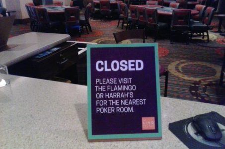 Nevada poker tables casino revenue