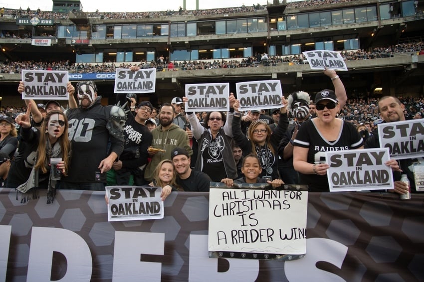 Vegas NFL stadium Oakland Raiders