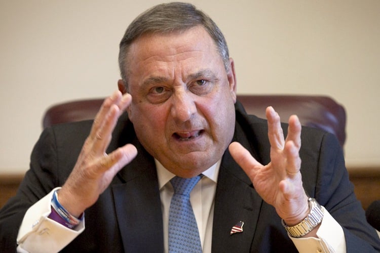 Maine casino proposal hearing Paul LePage