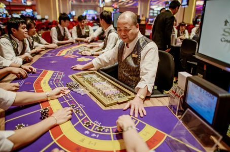 Macau casino revenue China gambling