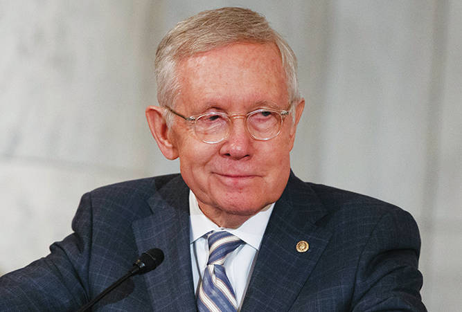 Harry Reid Nevada senator UNLV Law MGM