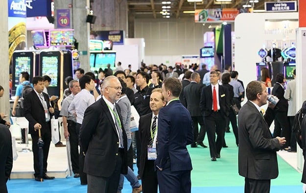 G2E Asia show floor