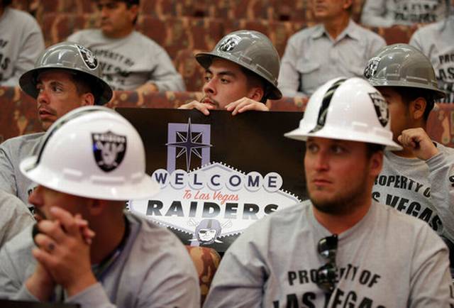 Las Vegas Raiders football stadium