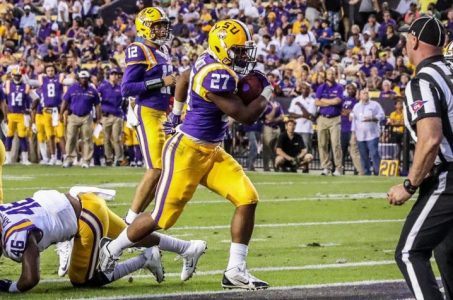 LSU running back Lanard Fournette