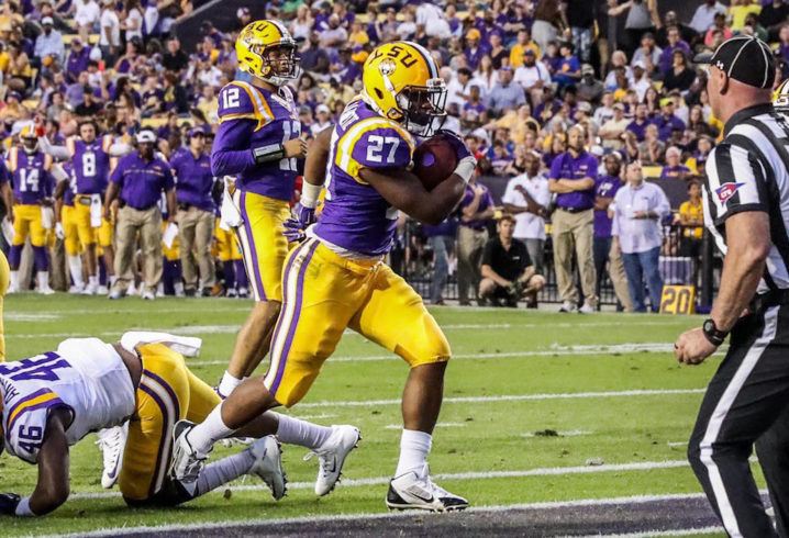 LSU running back Lanard Fournette