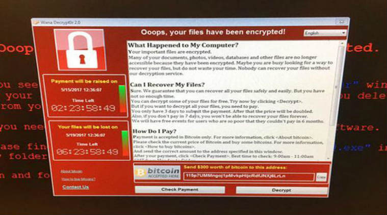 ransomware WannaCry cyber attack