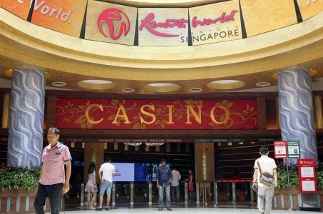 Singapore gaming revenue casinos