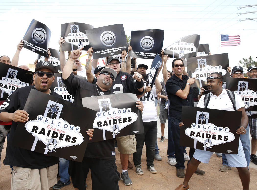 Oakland Raiders Las Vegas media partners