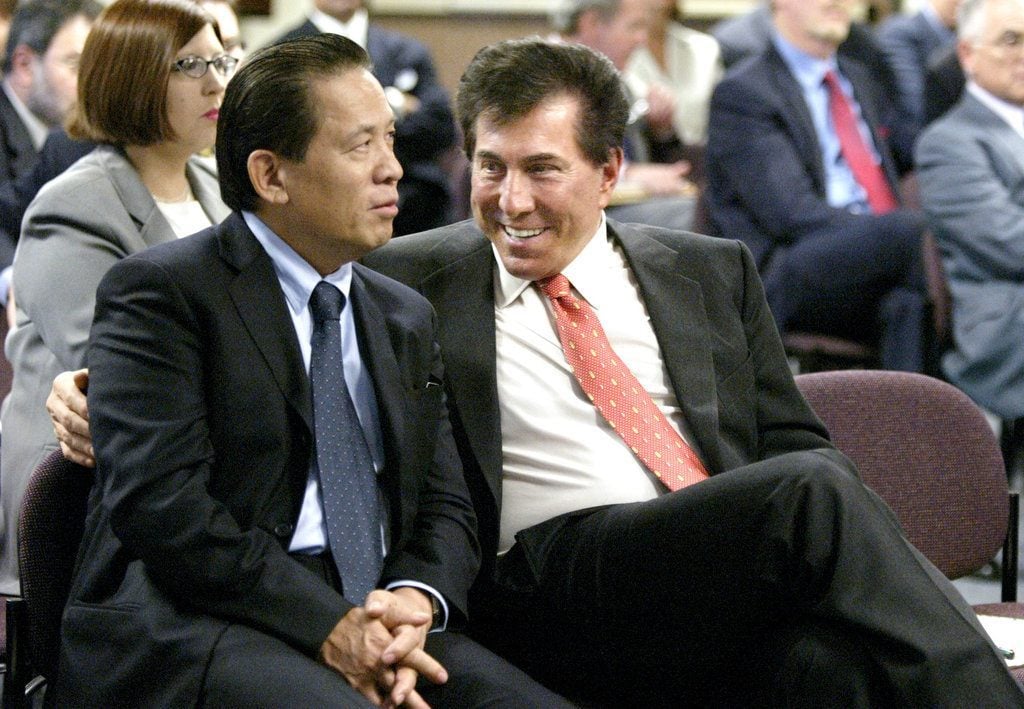 Kazuo Okada and Steve Wynn