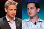 FanDuel CEO Nigel Eccles (left) and DraftKings CEO Jason Robins (right)
