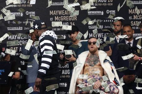 Mayweather vs. McGregor odds prop lines