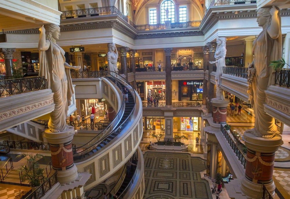 The Forum Shops Caesars Palace in Las Vegas