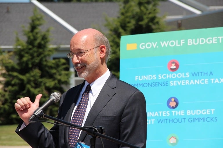 Pennsylvania gambling expansion Tom Wolf